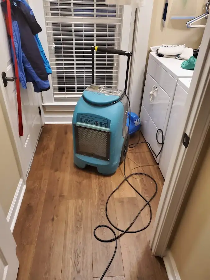 Commercial dehumidifier deployed for Flood Damage Cleanup in Pikeville