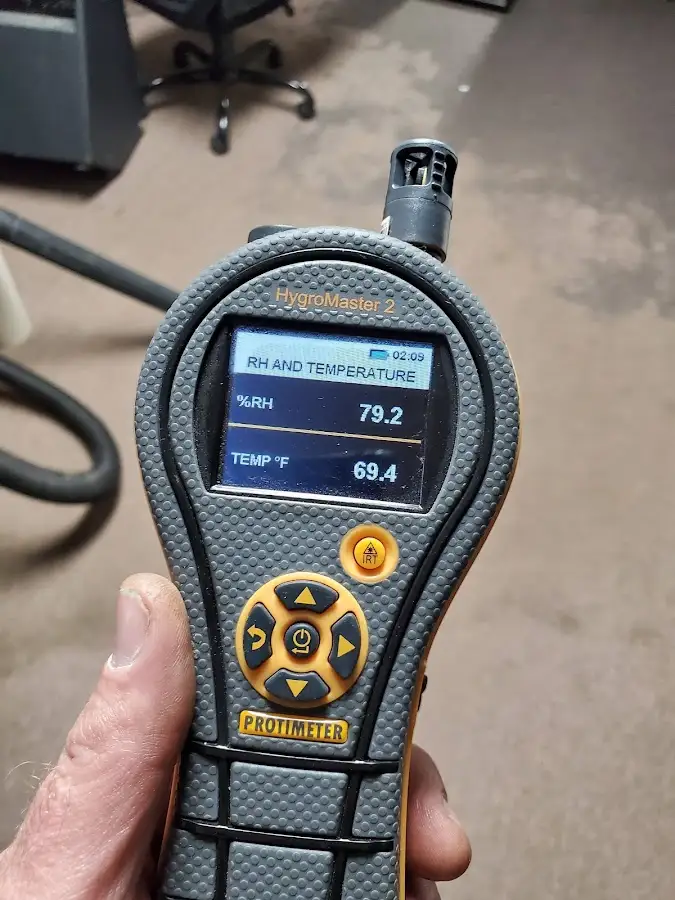 Moisture meter humidity assessment for Mold Remediation & Removal in Pikeville